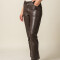 Leather Pant Chocolate