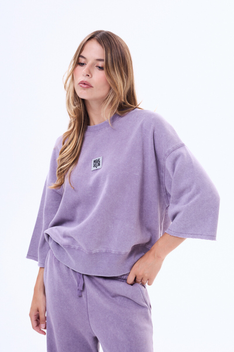 Buzo de felpa Guatape Lila