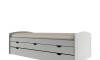 Cama Marinera 1 Plaza Con Cajones - Ulli Gris