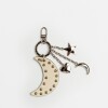 Llavero Starry Night en cuero graneado Cotton