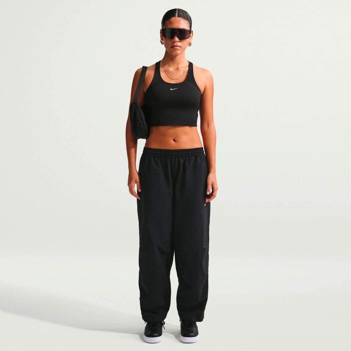 Top Nike Tempo De Mujer - Negro 