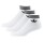 MEDIAS adidas TOBILLERAS TRIFOLIO WHITE/BLACK