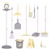 Set Juguetes Limpieza Hogar De Cuevas Infantil 12 Accesorios Variante Color Gris