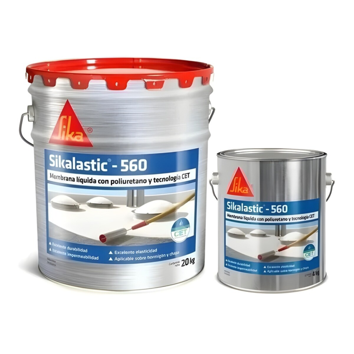 Sikalastic 560 Membrana Líquida Con Poliuretano 20+4 Kg Blanca 