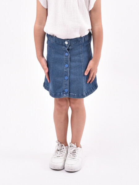 FALDA ALBA AZUL OSCURO