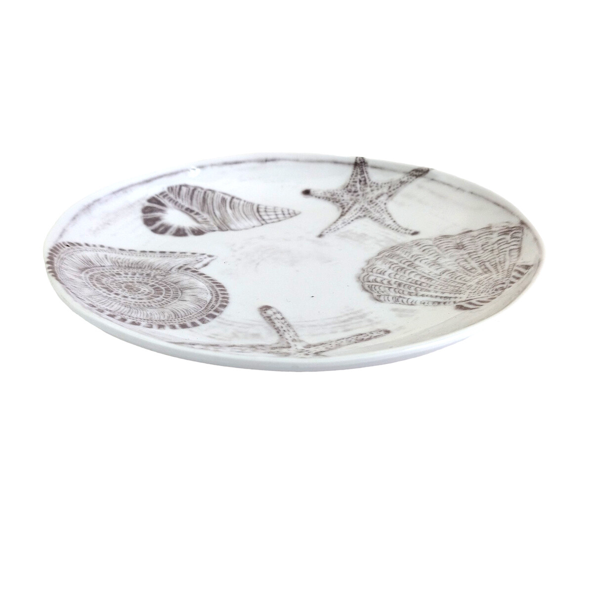 PLATO POSTRE MELAMINA 22.5CM LINEA MARINA 