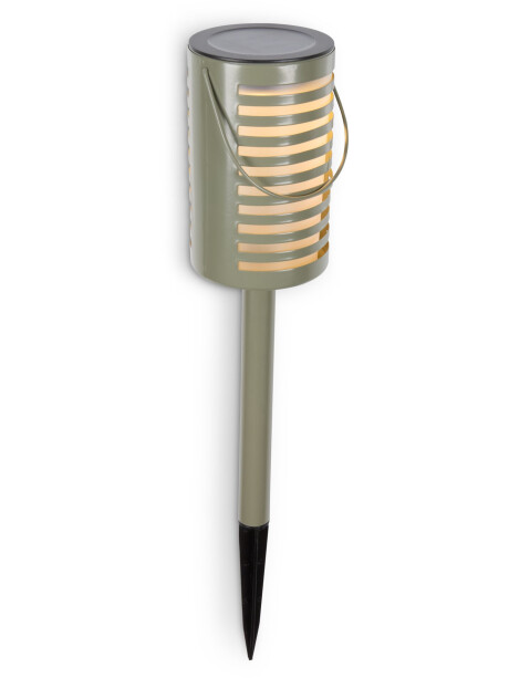 Lámpara solar HAVSULE Ø8xH39cm verde oliva Lámpara solar HAVSULE Ø8xH39cm verde oliva