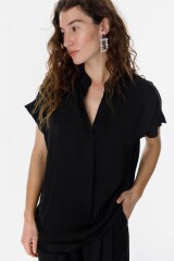 Blusa Rosa Negro