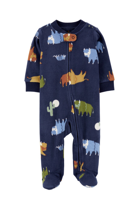 Pijama con Pie Bufalo Micropolar 0