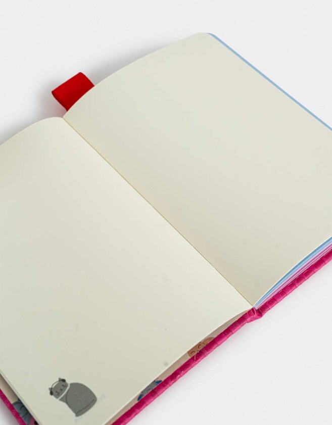 Anotadores Cuadernos y Memos PU Cuaderno A6 Vynil Club - Fucsia Claro