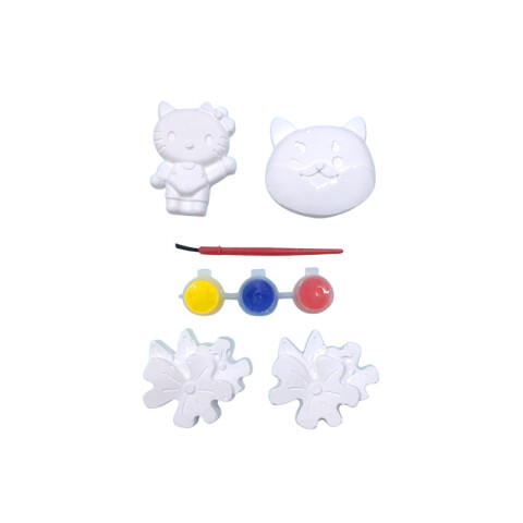 Kit de figuras de yeso para pintar DIY Kit De Figuras De Yeso Para Pintar Diy