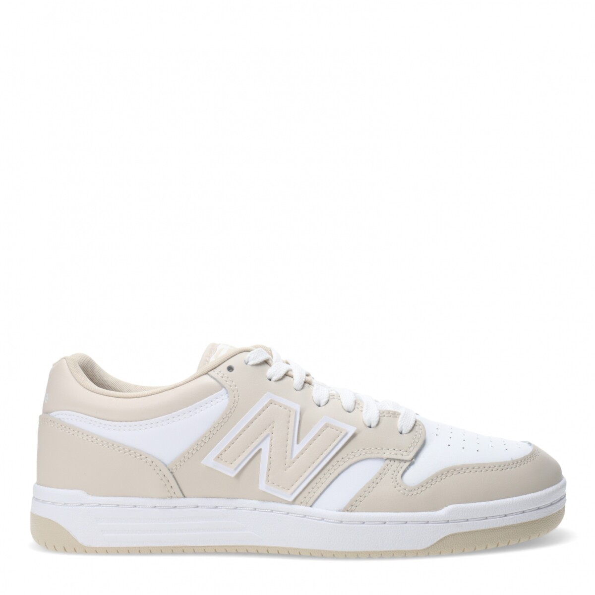 Championes de Hombre New Balance 480 New Balance - Blanco Hueso - Blanco 