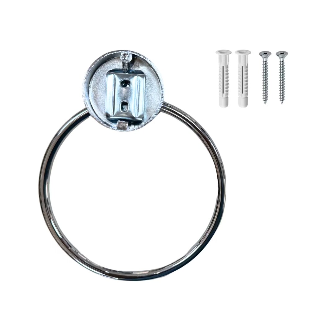 Aro toallero cromo Milano Dmc Aro Toallero Cromo Milano Dmc