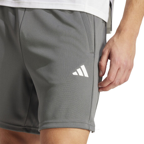 Short de Hombre Adidas Train Essentials Gris - Blanco