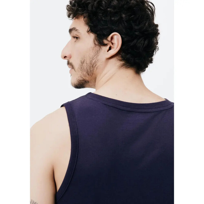 CAMISETA REGATA MASC AZUL ESCURO