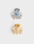 Broches Sets Metallic Set De Broches - Combinacion Tricolor