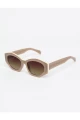Lentes Tiwi Colette Shiny Coconut/beige With Brown Gradient Lense