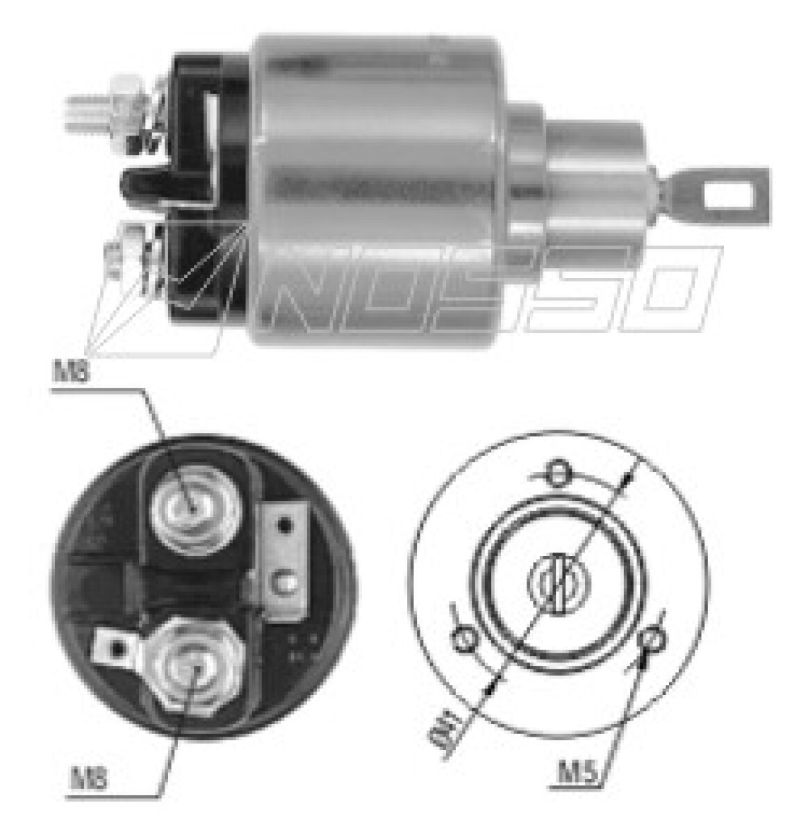AUTOMATICO DE ARRANQUE - FORD ESCORT 1.7 VW APOLLO BOSCH ZM 
