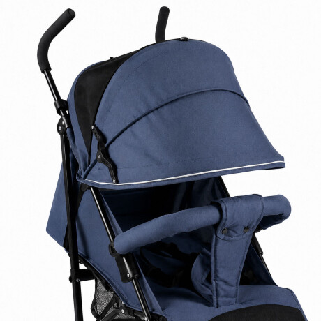 Coche Paraguitas Bebe Reclinable Plegable Compacto 8 Ruedas Azul
