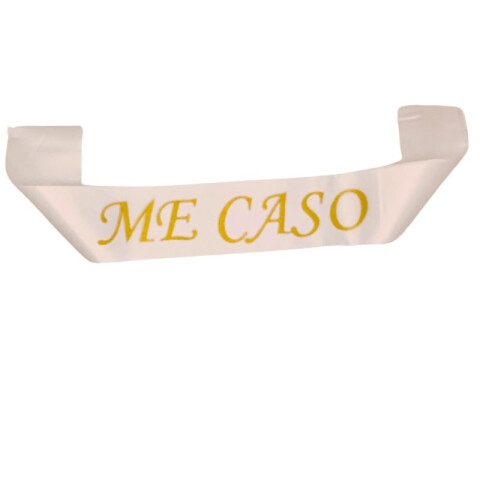 Banda "Me Caso" Blanco