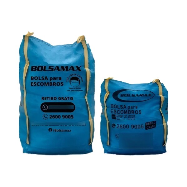BOLSAMAX ESCOMBROS 1,5 MTR3 CON RETIRO Bolsamax Escombros 1,5 Mtr3 Con Retiro