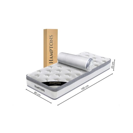 Colchon de resortes 1 Plaza Hamptons Rhodium Colchon de resortes 1 Plaza Hamptons Rhodium