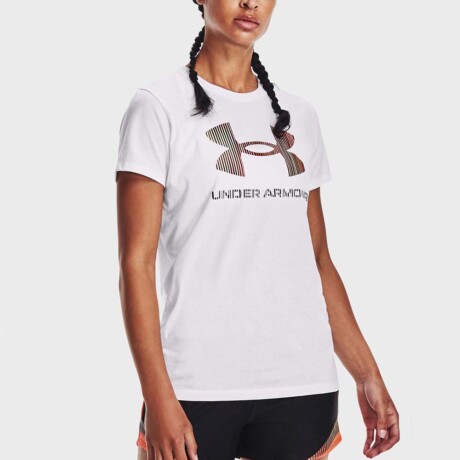 REMERA UNDER ARMOUR LIVE SPORTSTYLE GRAP White