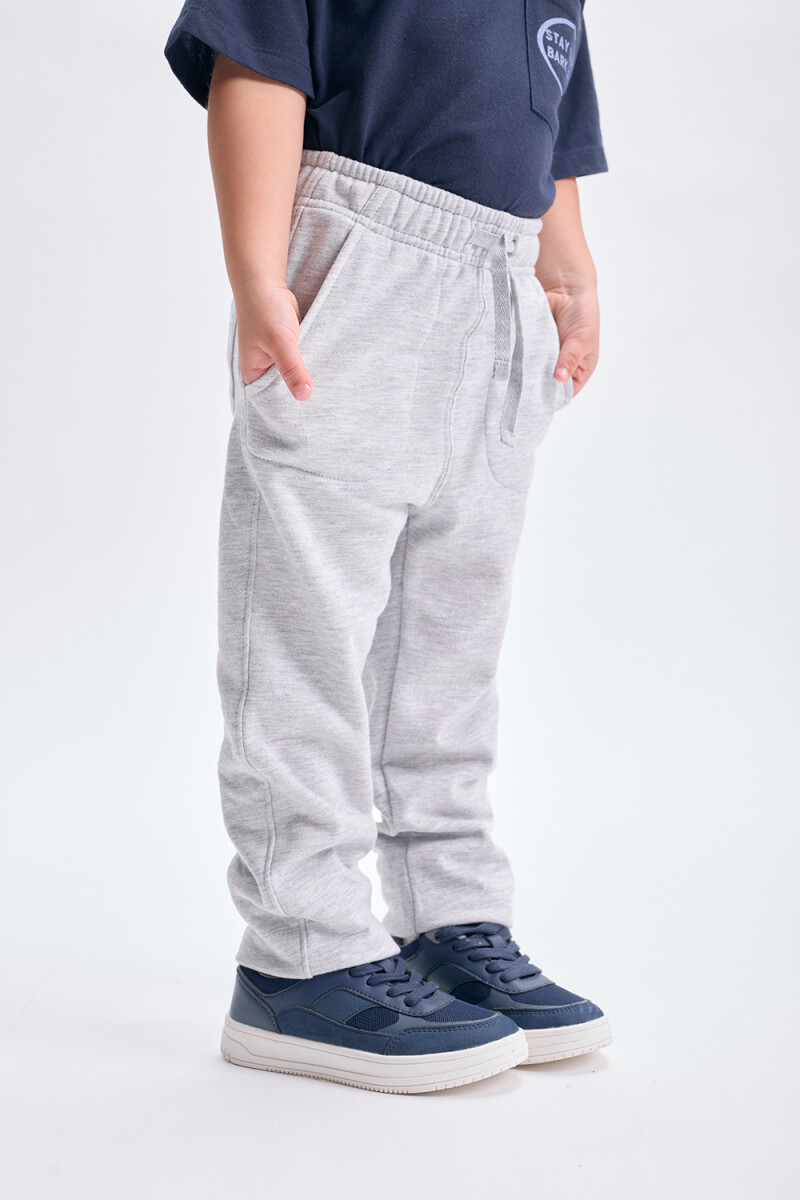 Pantalón deportivo Gris Claro