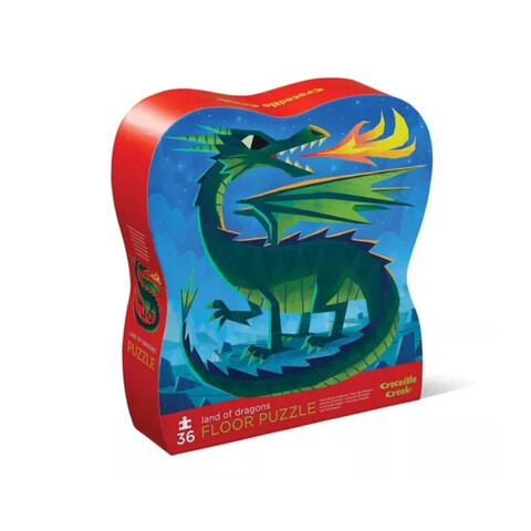 Puzzle Crocodile Creek 36 Piezas 45 x 60 cm TIERRA DE DRAGONES