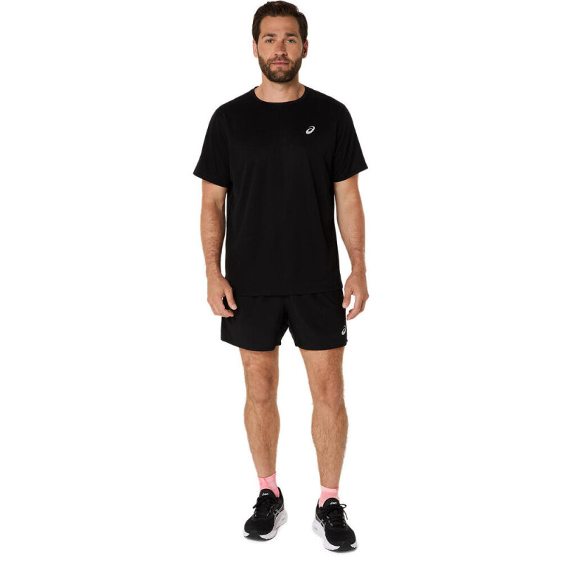 Short Running Asics Silver 5In Short Hombre Performance Black