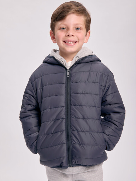 Campera abrigo Azul