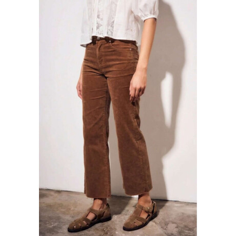 Jean Flared Wide Leg Chocolate