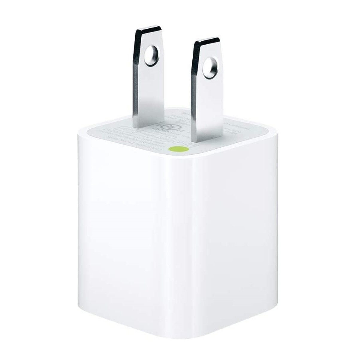 Cargador De Pared APPLE 5W Usb Sin Cable MD810LLA - Blanco 