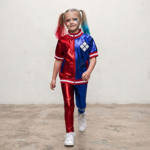 Disfraz de Harley Quinn Niña Disfraz de Harley Quinn Niña