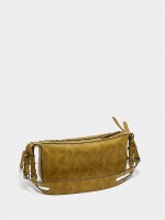 Bolso De Hombro Con Tachuelas verde