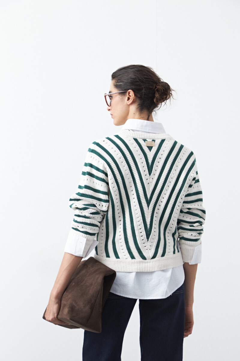 SWEATER COIMBRA Verde Botella