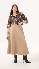 Falda Roma beige