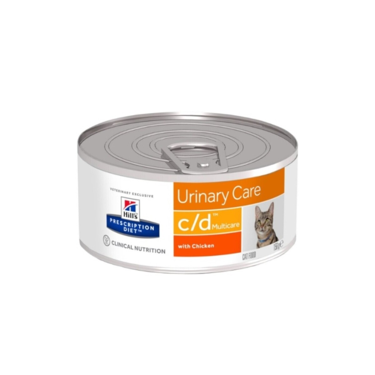 HILLS FELINE C/D MULT.CHICKEN LATA 156 GR 
