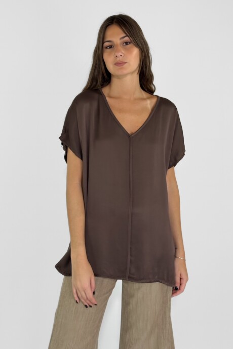 BLUSA MONTI Chocolate