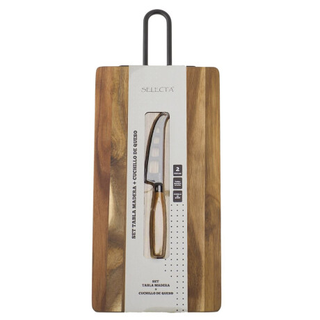 Tabla para Picar en Madera + Cuchillo para Quesos Selecta Tabla para Picar en Madera + Cuchillo para Quesos Selecta