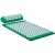 Colchoneta Mat + Almohada Acupuntura Masajeador Relajación Color Variante Verde