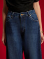 Pantalon Fantina Azul Grisaceo