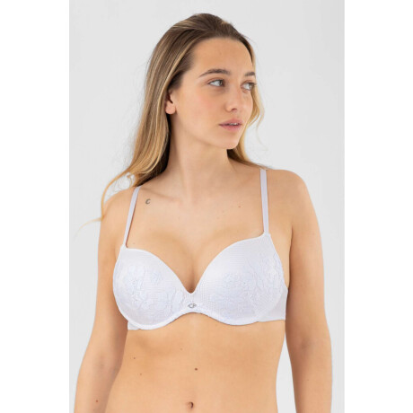Soutien prefromado push up dracena Blanco