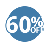 BLACK FRIDAY 60% OFF