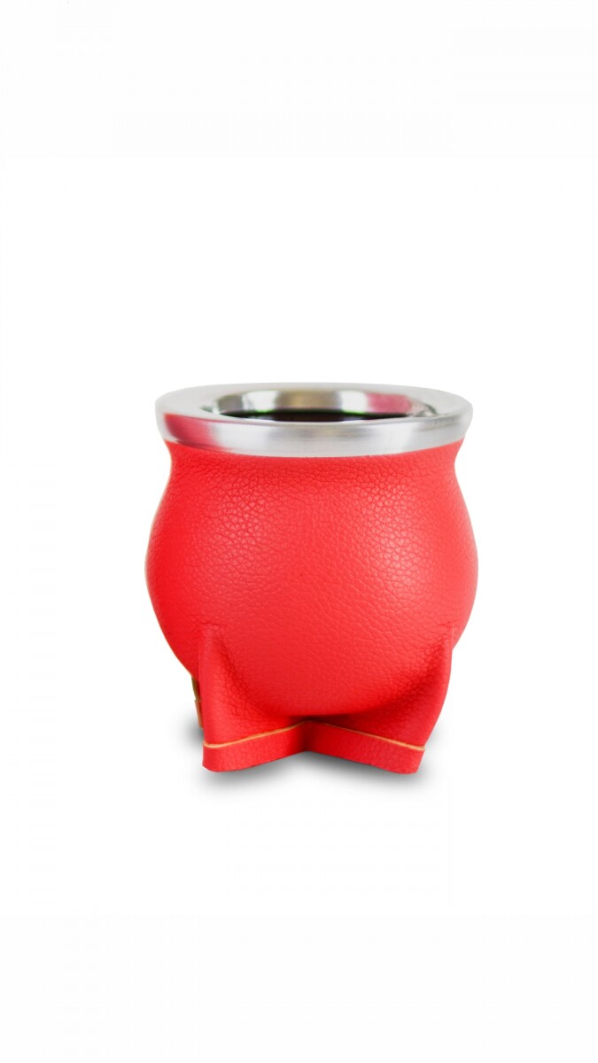 MATE DE CERÁMICA CHICO DELTA - URBANO ROJO CARMIN 