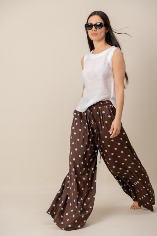 Pantalon Dots Aqua