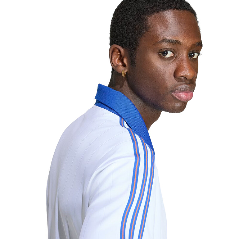 Remera Adidas Pinstr Jsy - Blanco Remera Adidas Pinstr Jsy - Blanco