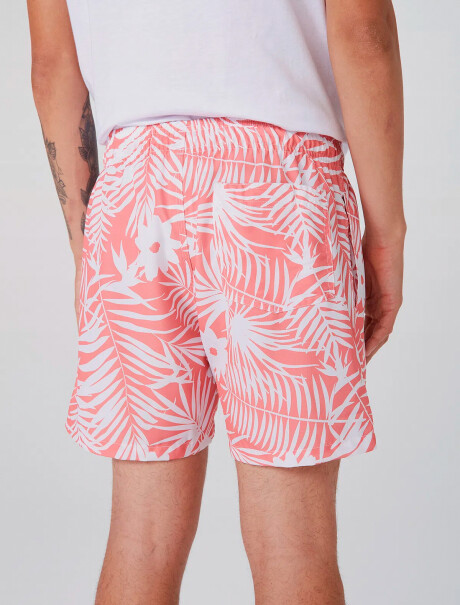 SHORT MASCULINO ESTAMPADO NARANJA