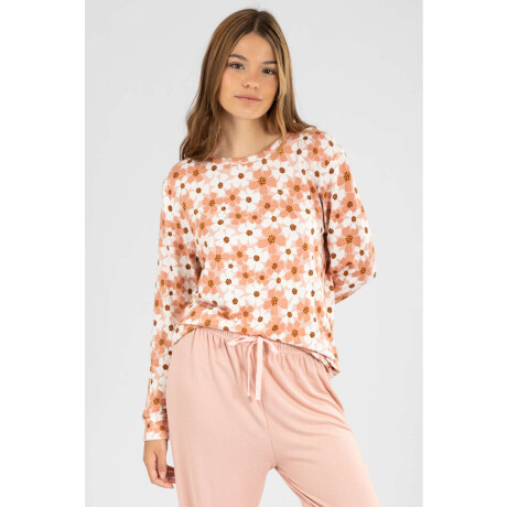 Pijama daisy solid Flores