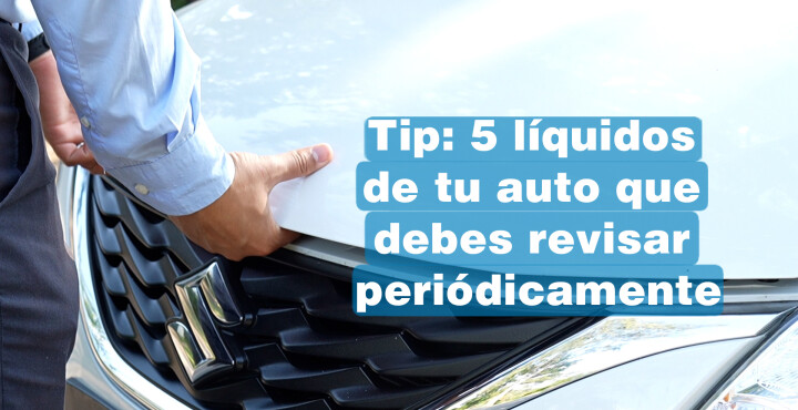 Tip: 5 líquidos de tu auto que debes revisar periódicamente